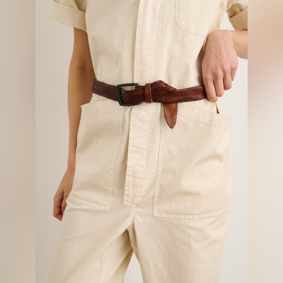 ALEX MILL STANDARD SHORT-SLEEVE JUMPSUIT - Picture 5 of 11